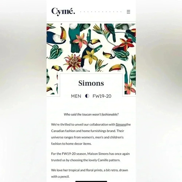 [L]DJAB For Simons Tropical Toucan  Bird Print L/S Button Down Shirt-NWOT - Picture 13 of 13